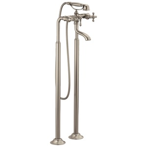 DT70338BN/DT70210BNLHP/DRP73766BN/DR70200 Tresa Freestanding Tub Faucet - Brilliance Brushed Nickel