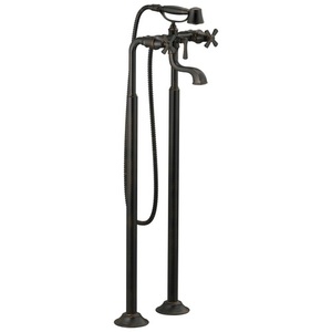 DT70210RBLHP/DT70361RB/DRP73766RB/DR70200 Rook Freestanding Tub Faucet - Venetian Bronze DT70210RBLHP/DT70361RB/DRP73766RB/DR70200 Rook Freestanding Tub Faucet - Venetian Bronze