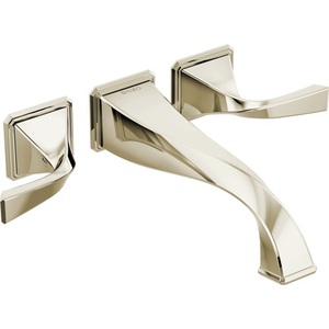 DT70430PN/DR70400 Virage Wall Mount Whirlpool Faucet Tub Faucet - Brilliance Polished Nickel