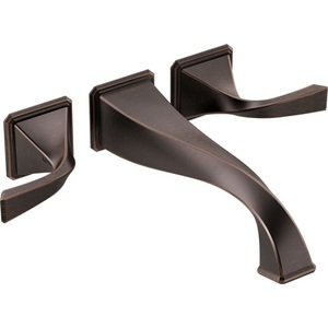 DT70430RB/DR70400 Virage Wall Mount Whirlpool Faucet Tub Faucet - Venetian Bronze DT70430RB/DR70400 Virage Wall Mount Whirlpool Faucet Tub Faucet - Venetian Bronze