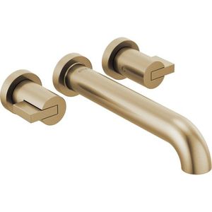 DT70435GLLHP/DHL70432GL/DR70400 Litze Wall Mount Whirlpool Faucet Tub Faucet - Brilliance Luxe Gold DT70435GLLHP/DHL70432GL/DR70400 Litze Wall Mount Whirlpool Faucet Tub Faucet - Brilliance Luxe Gold