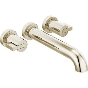 DT70435PNLHP/DHL70432PN/DR70400 Litze Wall Mount Whirlpool Faucet Tub Faucet - Brilliance Polished Nickel DT70435PNLHP/DHL70432PN/DR70400 Litze Wall Mount Whirlpool Faucet Tub Faucet - Brilliance Polished Nickel