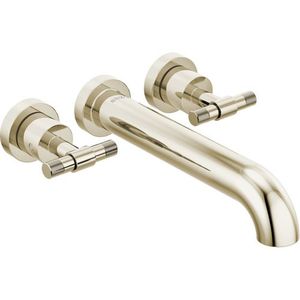 DT70435PNLHP/DHL70433PN/DR70400 Litze Wall Mount Whirlpool Faucet Tub Faucet - Brilliance Polished Nickel DT70435PNLHP/DHL70433PN/DR70400 Litze Wall Mount Whirlpool Faucet Tub Faucet - Brilliance Polished Nickel