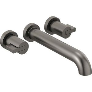 DT70435SLLHP/DHL70432SL/DR70400 Litze Wall Mount Whirlpool Faucet Tub Faucet - Luxe Steel DT70435SLLHP/DHL70432SL/DR70400 Litze Wall Mount Whirlpool Faucet Tub Faucet - Luxe Steel