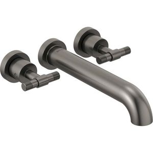 DT70435SLLHP/DHL70433SL/DR70400 Litze Wall Mount Whirlpool Faucet Tub Faucet - Luxe Steel DT70435SLLHP/DHL70433SL/DR70400 Litze Wall Mount Whirlpool Faucet Tub Faucet - Luxe Steel