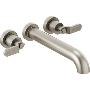 DT70435NKLHP/DHL70434NK/DR70400 Litze Wall Mount Whirlpool Faucet Tub Faucet - Brilliance Luxe Nickel DT70435NKLHP/DHL70434NK/DR70400 Litze Wall Mount Whirlpool Faucet Tub Faucet - Brilliance Luxe Nickel