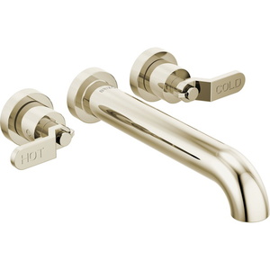 DT70435PNLHP/DHL70434PN/DR70400 Litze Wall Mount Whirlpool Faucet Tub Faucet - Brilliance Polished Nickel DT70435PNLHP/DHL70434PN/DR70400 Litze Wall Mount Whirlpool Faucet Tub Faucet - Brilliance Polished Nickel