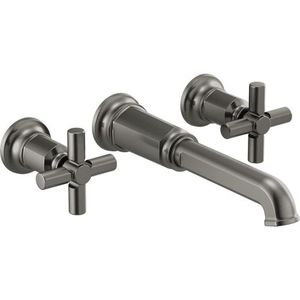 DT70476SLLHP/DHX70476SL/DR70400 Invari Wall Mount Whirlpool Faucet Tub Faucet - Luxe Steel