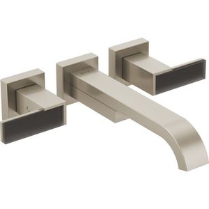 DT70480BNLHP/DHL70482BN/DR70400 Siderna Wall Mount Whirlpool Faucet Tub Faucet - Brilliance Brushed Nickel DT70480BNLHP/DHL70482BN/DR70400 Siderna Wall Mount Whirlpool Faucet Tub Faucet - Brilliance Brushed Nickel