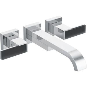 DT70480PCLHP/DHL70482PC/DR70400 Siderna Wall Mount Whirlpool Faucet Tub Faucet - Chrome DT70480PCLHP/DHL70482PC/DR70400 Siderna Wall Mount Whirlpool Faucet Tub Faucet - Chrome