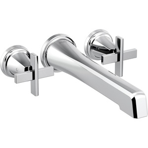 DT70498PCLHP/DHX7098PC/DR70400 Levoir Wall Mount Whirlpool Faucet Tub Faucet - Chrome DT70498PCLHP/DHX7098PC/DR70400 Levoir Wall Mount Whirlpool Faucet Tub Faucet - Chrome