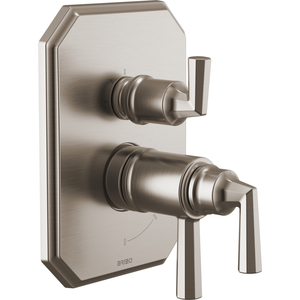 DT75565NK Beauclere Thermostatic Valve Trim Trim Kit - Luxe Nickel