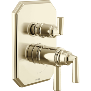 DT75665PN Beauclere Thermostatic Valve Trim Trim Kit - Polished Nickel