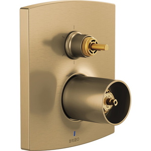 DT75P606GLLHP Kintsu Non-Thermostatic Valve Trim Trim Kit - Brilliance Luxe Gold