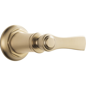 DT66660GL Rook Volume Control Valve Trim Trim Kit - Brilliance Luxe Gold DT66660GL Rook Volume Control Valve Trim Trim Kit - Brilliance Luxe Gold
