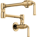 Brizo D62874LFPG Polished Gold Pot Filler Kitchen Faucet