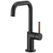 Brizo D61065LFBLLHP/DHLB177BLWD Matte Black Single Hole Bar Faucet