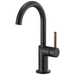 Brizo D61075LFBLLHP/DHLB177BLWD Matte Black Single Hole Bar Faucet