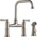 Brizo D62525LFSS Brilliance Stainless Two Handle Kitchen Faucet