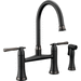 Brizo D62558LFBLBNX Matte Black / Brilliance Black Onyx Two Handle Kitchen Faucet