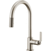 Brizo D63044LFSS Brilliance Stainless Pull-Out Spray Kitchen Faucet