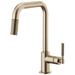 Brizo D63053LFGL Brilliance Luxe Gold Pull-Out Spray Kitchen Faucet