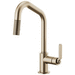 Brizo D63064LFGL Brilliance Luxe Gold Pull-Out Spray Kitchen Faucet