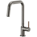 Brizo D63065LFSLLHP/DHLK177SLWD Luxe Steel Pull-Out Spray Kitchen Faucet
