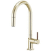 Brizo D63075LFPNLHP/DHLK177PNWD Brilliance Polished Nickel Pull-Out Spray Kitchen Faucet