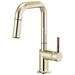 Brizo D63965LFPNLHP/DHLK177PNWD Brilliance Polished Nickel Single Hole Bar Faucet