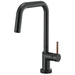 Brizo D64065LFBLLHP/DHLK177BLWD Matte Black Pull-Out Spray Kitchen Faucet