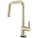 Brizo D64065LFPNLHP/DHLK177PNWD Brilliance Polished Nickel Pull-Out Spray Kitchen Faucet