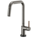 Brizo D64065LFSLLHP/DHLK177SLWD Luxe Steel Pull-Out Spray Kitchen Faucet