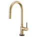 Brizo D64075LFGLLHP/DHLK177GLWD Brilliance Luxe Gold Pull-Out Spray Kitchen Faucet