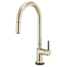 Brizo D64075LFPNLHP/DHLK177PNWD Brilliance Polished Nickel Pull-Out Spray Kitchen Faucet
