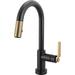 Brizo D64944LFBLGL Matte Black/Luxe Gold Single Hole Bar Faucet