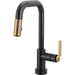 Brizo D64954LFBLGL Matte Black/Luxe Gold Single Hole Bar Faucet