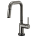 Brizo D64965LFSLLHP/DHLK175SL Luxe Steel Single Hole Bar Faucet