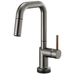 Brizo D64965LFSLLHP/DHLK177SLWD Luxe Steel Single Hole Bar Faucet