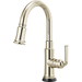 Brizo D64974LFPN Brilliance Polished Nickel Pull-Out Spray Kitchen Faucet