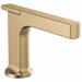 Brizo D65006LFGL Brilliance Luxe Gold Single Hole Bathroom Sink Faucet