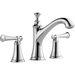 Brizo D65305LFPCLHP/DHL505PC Chrome 8'' Widespread Bathroom Sink Faucet