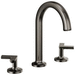 Brizo D65306LFBNXLHP/DHX5306BNX Brilliance Black Onyx 8'' Widespread Bathroom Sink Faucet