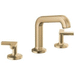 Brizo D65307LFGLLHPECO/DHX5306GL Brilliance Luxe Gold 8'' Widespread Bathroom Sink Faucet