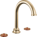 Brizo D65365LFGLLHP Luxe Gold 8'' Widespread Bathroom Sink Faucet