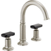 Brizo D65376LFNKLHPECO/DHK5376NKBC Brilliance Luxe Nickel 8'' Widespread Bathroom Sink Faucet