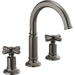 Brizo D65376LFSLLHPECO/DHX5376SL Luxe Steel 8'' Widespread Bathroom Sink Faucet