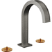 Brizo D65399LFSLLHP Luxe Steel 8'' Widespread Bathroom Sink Faucet
