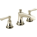 Brizo D65360LFPNLHP/DHL5360PN Brilliance Polished Nickel 8'' Widespread Bathroom Sink Faucet