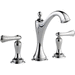 Brizo D65385LFPCLHPECO/DHL5385PC Chrome 8'' Widespread Bathroom Sink Faucet